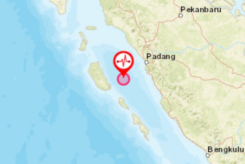 Gempa Bumi Magnitudo 4,9 Guncang Pulau Siberut Sumatera, Tidak Berpotensi Tsunami