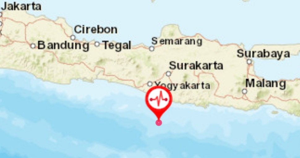 Gempa Bumi Magnitudo 4,2 Guncang Gunung Kidul Yogyakarta