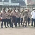 Kapolresta Tangerang Pimpin apel Kesiapan Pam Haul Syekh Abdul Qadir Jailani