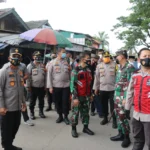 Kapolda Banten dan Danrem 052 / Wijaya Krama, Pantau Penerapan Protokol Kesehatan Pengamanan Haul