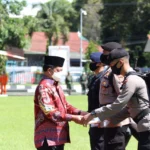 Pimpin Apel Pergeseran Pasukan Pengamanan Pilkada, Mendagri Ajak TNI/Polri Kerja Keras Tekan Gangguan Konflik