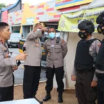 Wakapolda Banten Bersama Karo Ops, Tinjau Pos Pam Res Area Dalam Rangka Pam Nataru