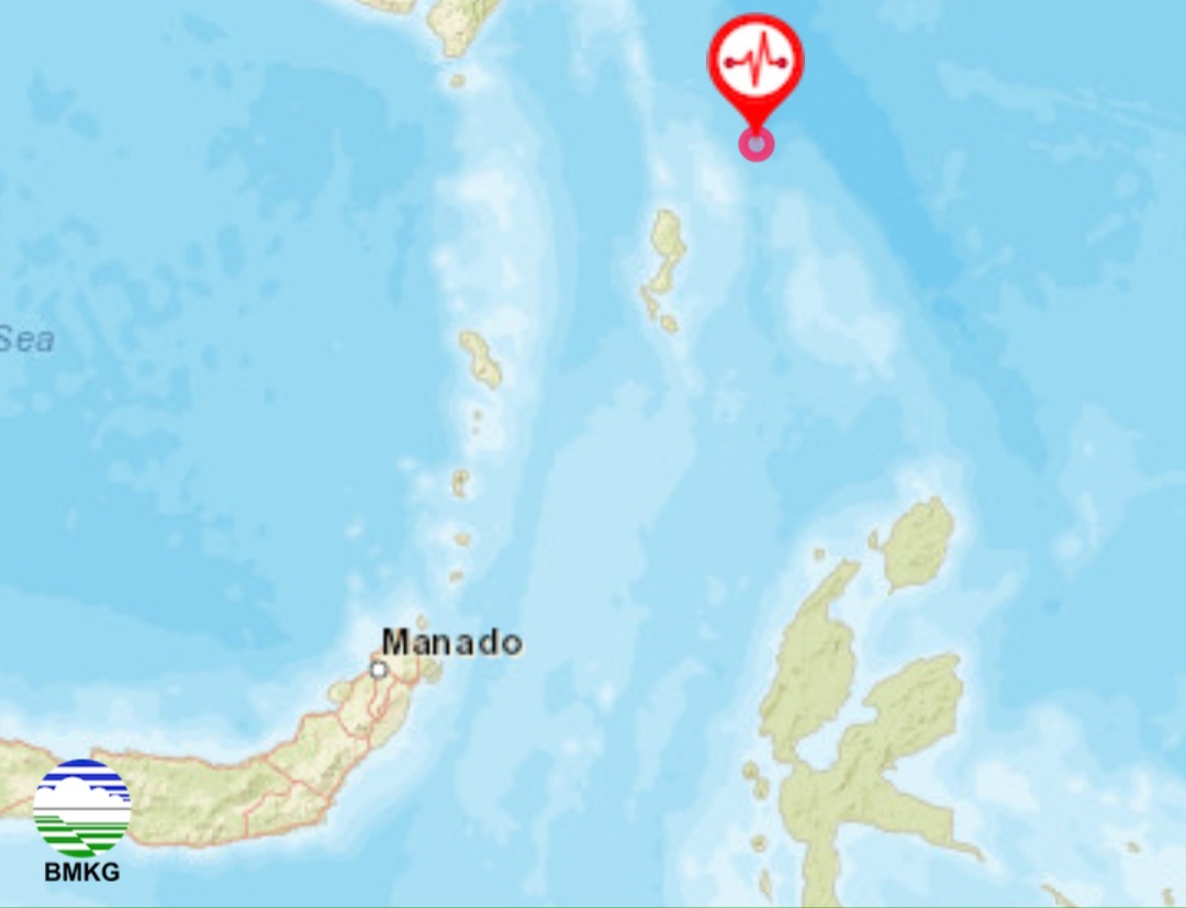 Breaking News,Gempa Magnitudo 7,1 Guncang  Melonguane Sulawesi Utara