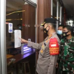 Kapolresta Tangerang Pimpin Operasi Yustisi, 2 Cafe Langgar Protokol Kesehatan Disegel