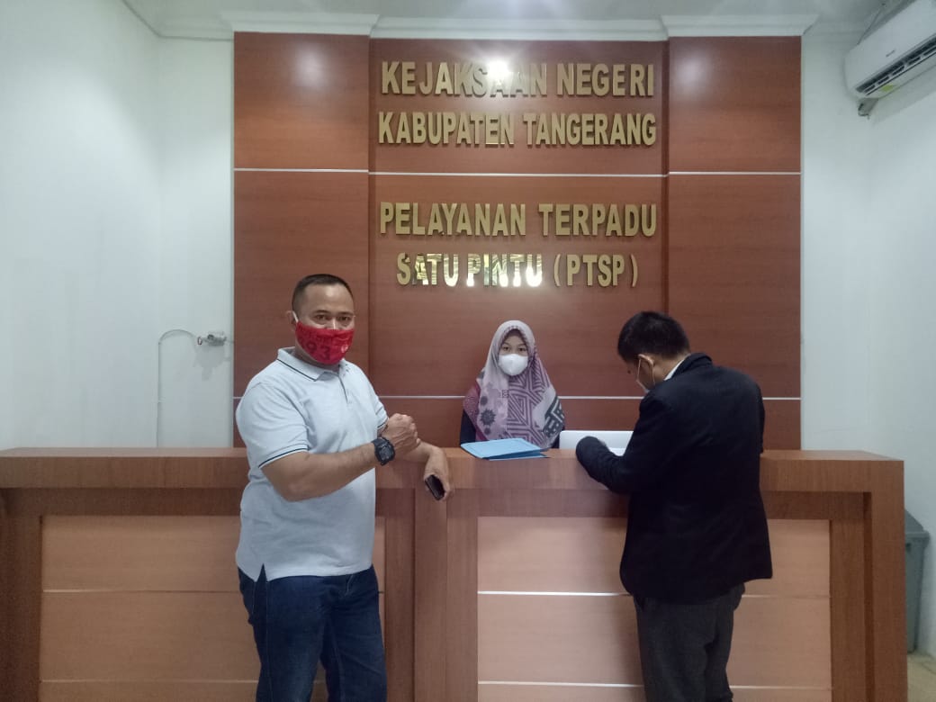 ALTAR Laporkan Oknum Ketua Kelompok PKH BPNT Desa Sukamanah Ke Kejarı Kabupaten Tangerang