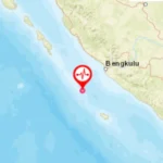 Gempa Magnitudo 5,1 Guncang  Bengkulu