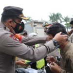 Polresta Tangerang, Pemkab, dan Kodim Tigaraksa Gelar Operasi Yustisi Serentak dan Bagikan 10.300 Masker