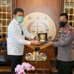 Jaksa Agung Terima Kunjungan Kapolri Jenderal Listyo Sigit Prabowo