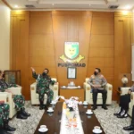 Perkuat Sinergi Dalam Penegakan Disiplin Personel TNI-Polri, Kadiv Propam Polri Sambangi Danpuspom AD