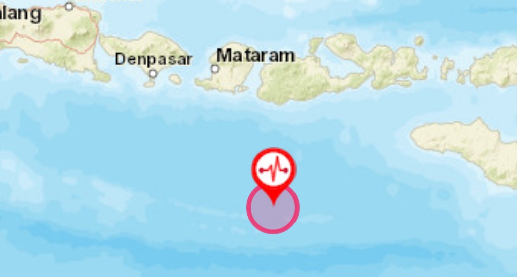 Gempa Magnitudo 5,4  Guncang  Sumbawa Barat NTB