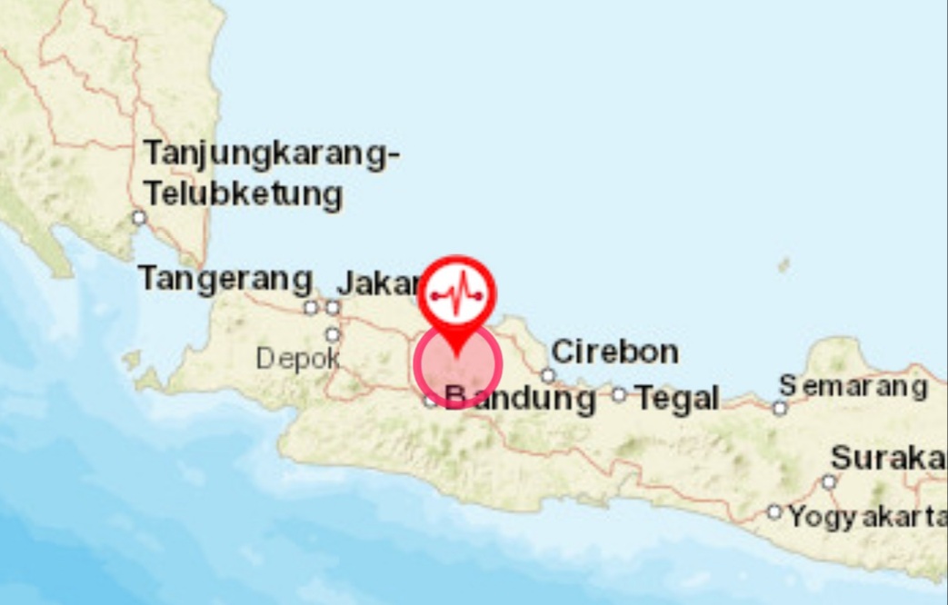 Gempa Magnitudo 3,2  Guncang Subang Jawa Barat