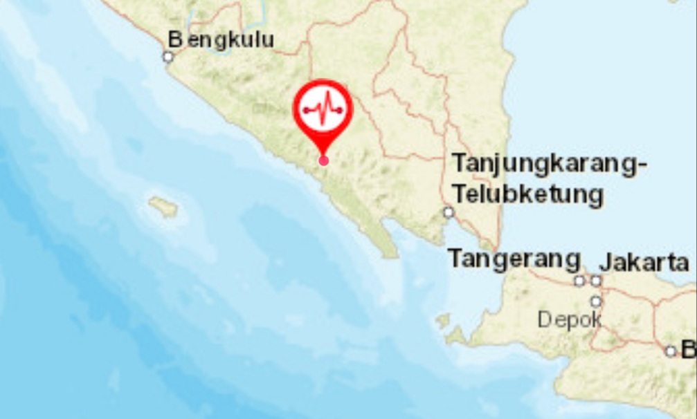 Gempa Magnitudo 3,5 Guncang Lampung Barat