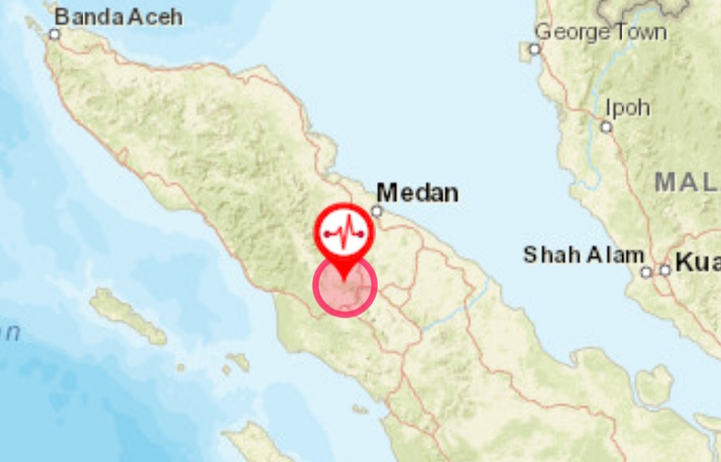 Gempa Magnitudo 4,9 Guncang Karo Medan