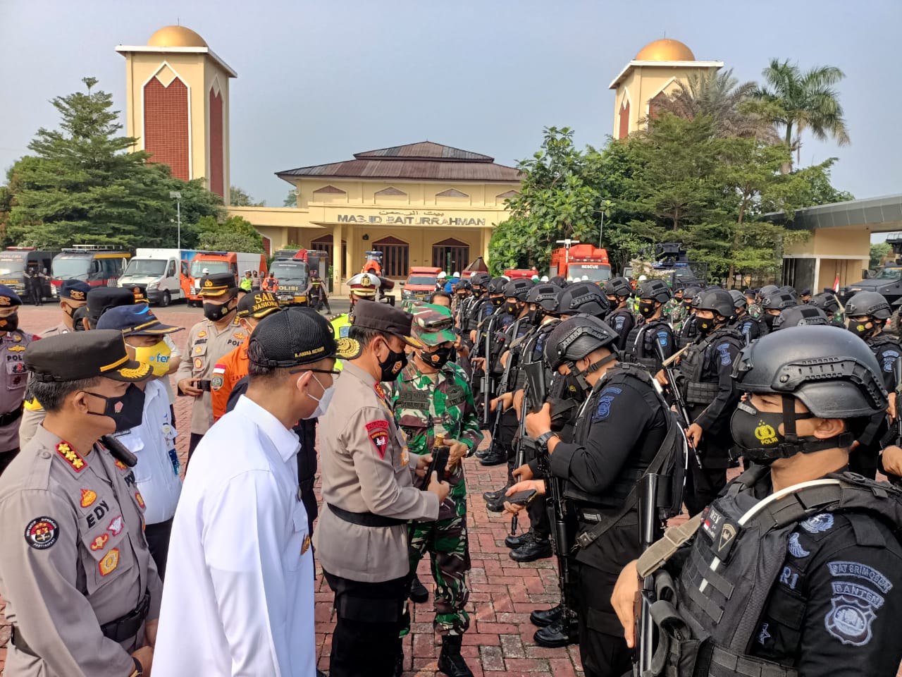Polda Banten Siapkan 2.506 Personel Gabungan dalam Pelaksanaan Operasi Ketupat Maung 2021