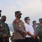 Kapolda Banten Dampingi Kunjungan Kerja Kapolri Bersama Panglima TNI dan Ketua DPR RI ke Pelabuhan Merak