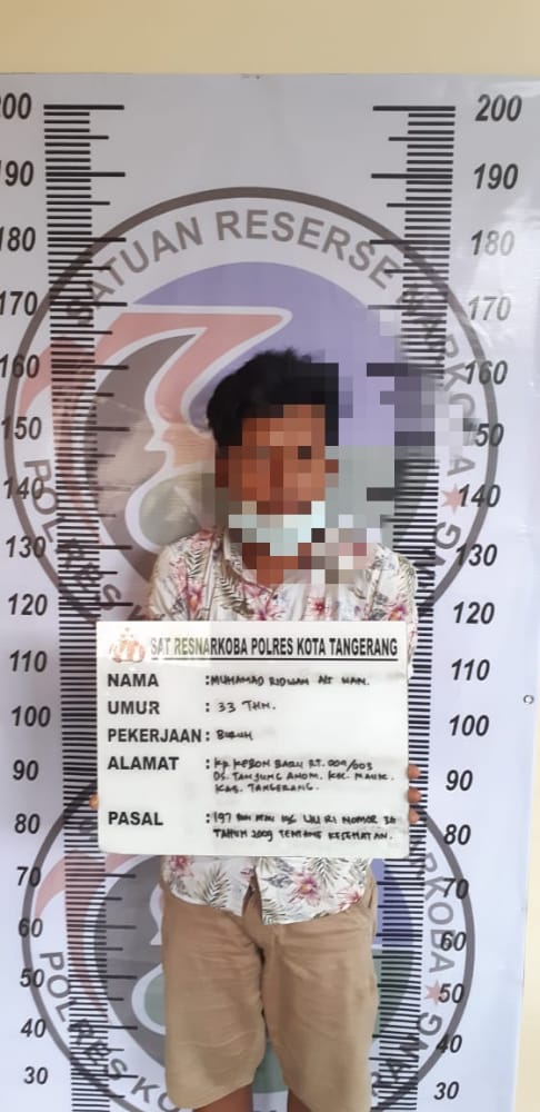 Pelaku Edar Obat Keras Daftar G, Diamankan Polresta Tangerang