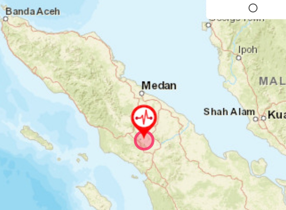 Gempa Magnitudo 2,8 Guncang Samosir