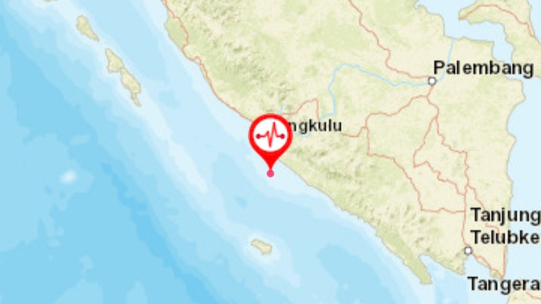 Gempa Magnitudo 5,2 Guncang Seluma Bengkulu
