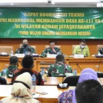 Dandim 0510/Trs Paparkan Kesiapan Pelaksanaan TMMD Ke 111 TA 2021 di Wilayah Kodam Jaya/Jayakarta