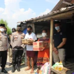 Rasa Haru Masyarakat Ucapkan Terima Kasih Kepada Polisi Polda Banten