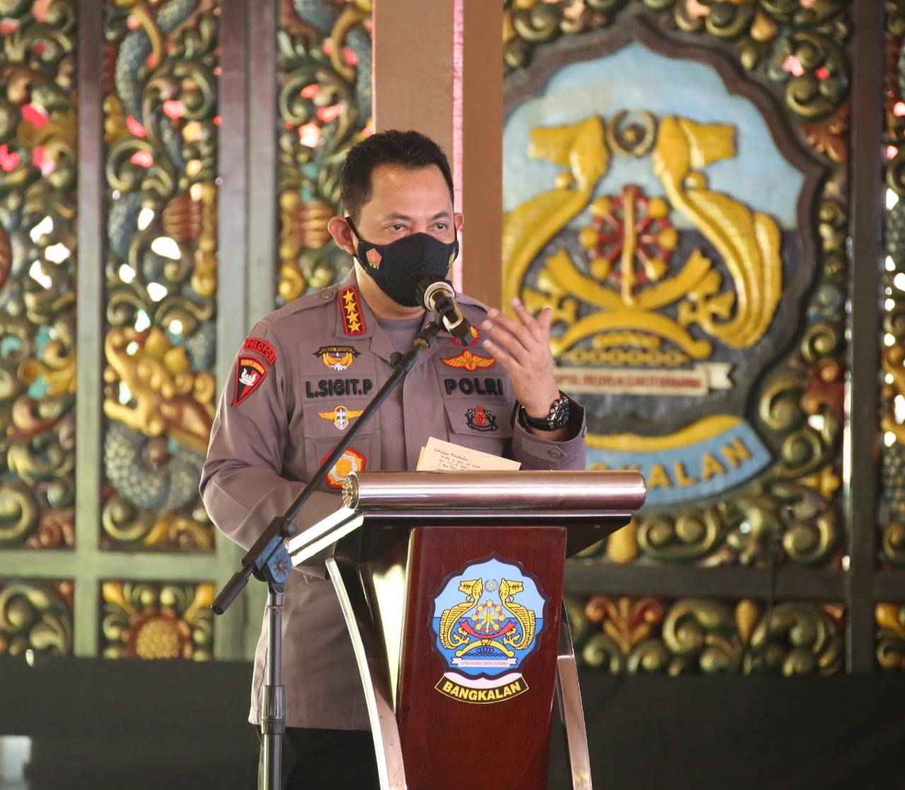 Rangkul Tokoh Agama,Panglima TNI dan Kapolri Datang Ke Bangkalan Untuk Tekan Covid-19 