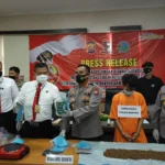 Ditresnarkoba Polda Banten Amankan 1 Orang Tersangka Pembuat Tembakau Gorila