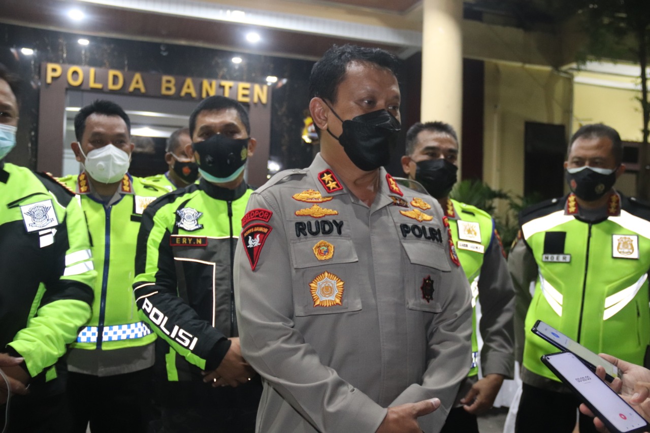 Kapolda Banten : Mulai Pukul 00.00 Wib, Semua Pintu Masuk-Keluar Banten Ditutup
