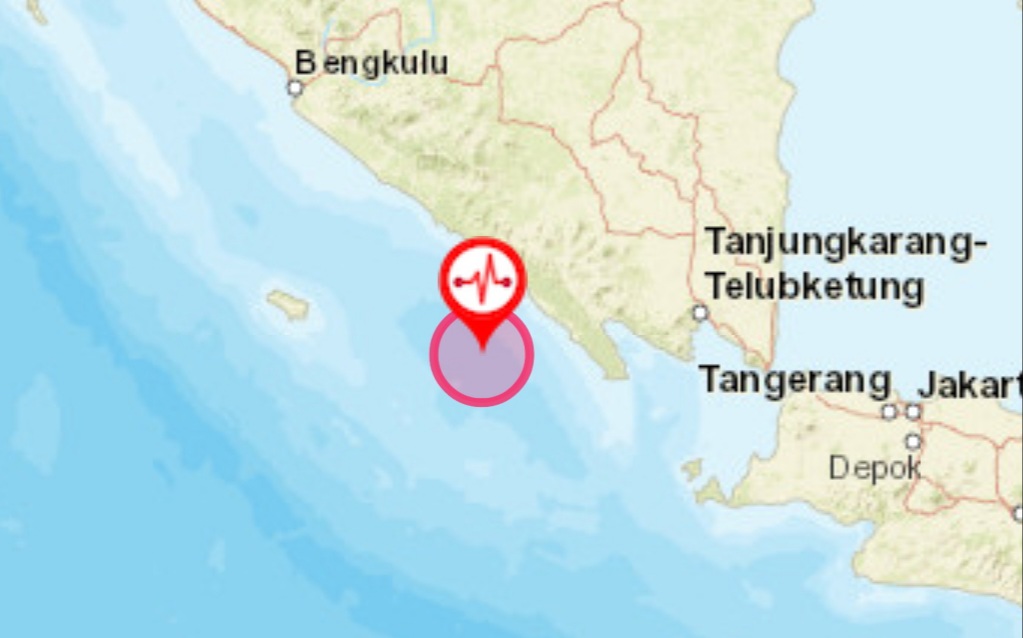 Gempa Magnitudo 3,6 Guncang Pesisir Barat 