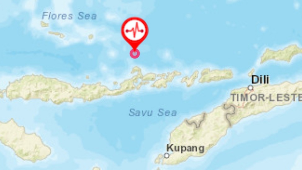 Gempa Magnitudo 5,6 Guncang Larantuka NTT