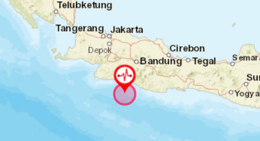 Gempa Magnitudo 4,1 Guncang Kabupaten Bandung