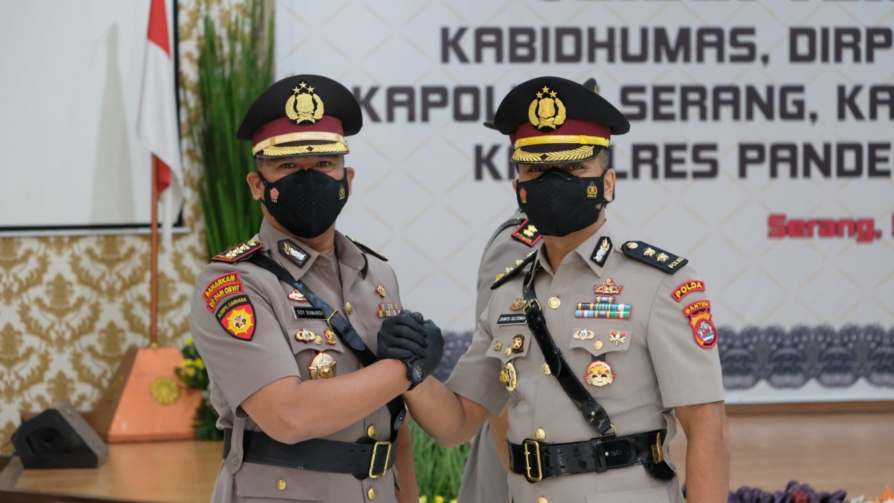 AKBP Shinto Silitonga Resmi Menjabat Kabid Humas Polda Banten