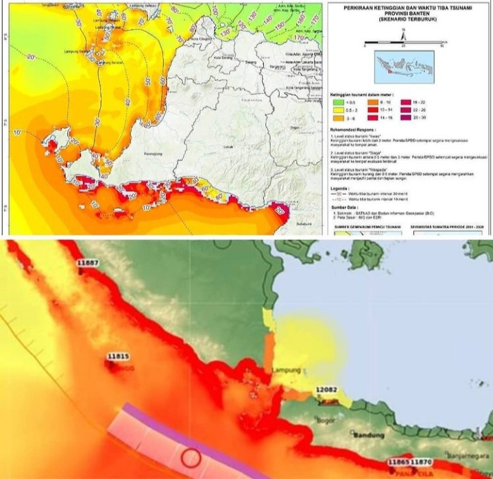 BMKG: Pemodelan Tsunami Selat Sunda Dan Pentingnya Peta Bahaya Tsunami