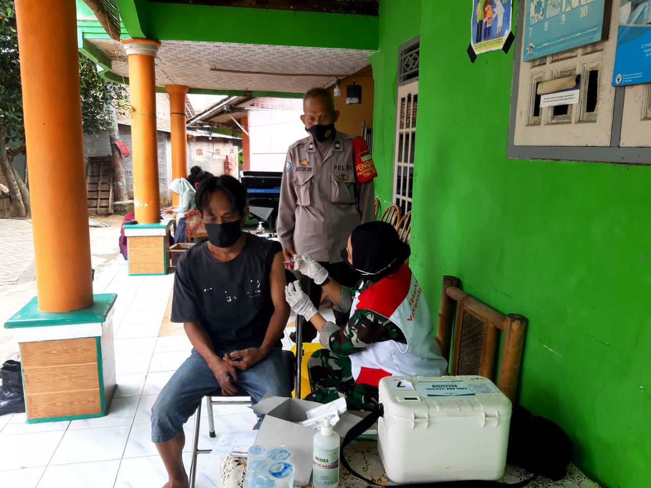 Kejar Target 70%, Perkampungan Minim Vaksinasi di Kecamatan Panongan Akan Dikunjungi Polsek Panongan Polresta Tangerang