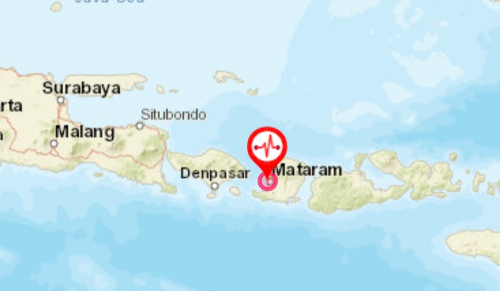 Gempa magnitudo 2,8 Guncang Lombok Barat