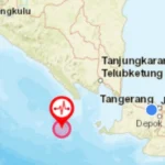Gempa magnitudo 5,0 Guncang Tanggamus Lampung
