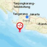 Gempa magnitudo 5,4 Guncang Bayah Banten