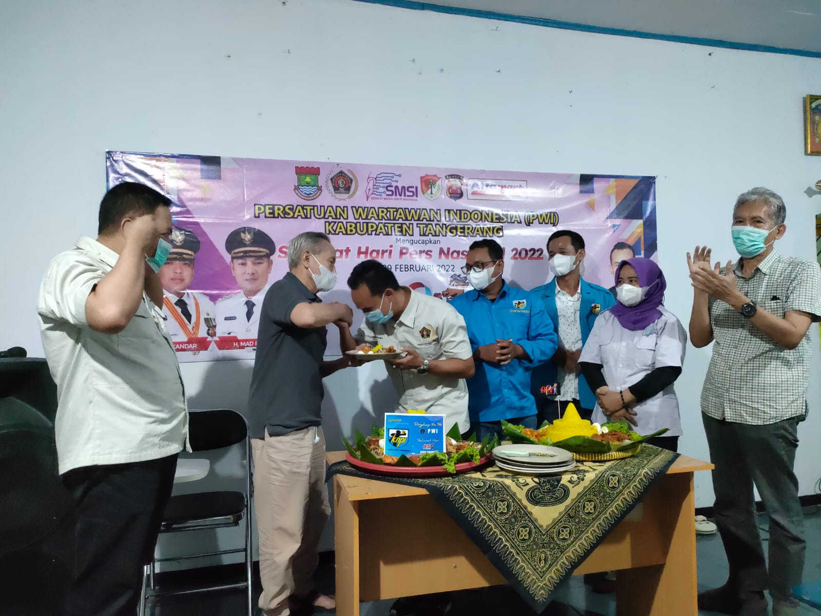 Ketua PWI Kabupaten Tangerang Teteskan Air Mata di Peringatan HPN 2022