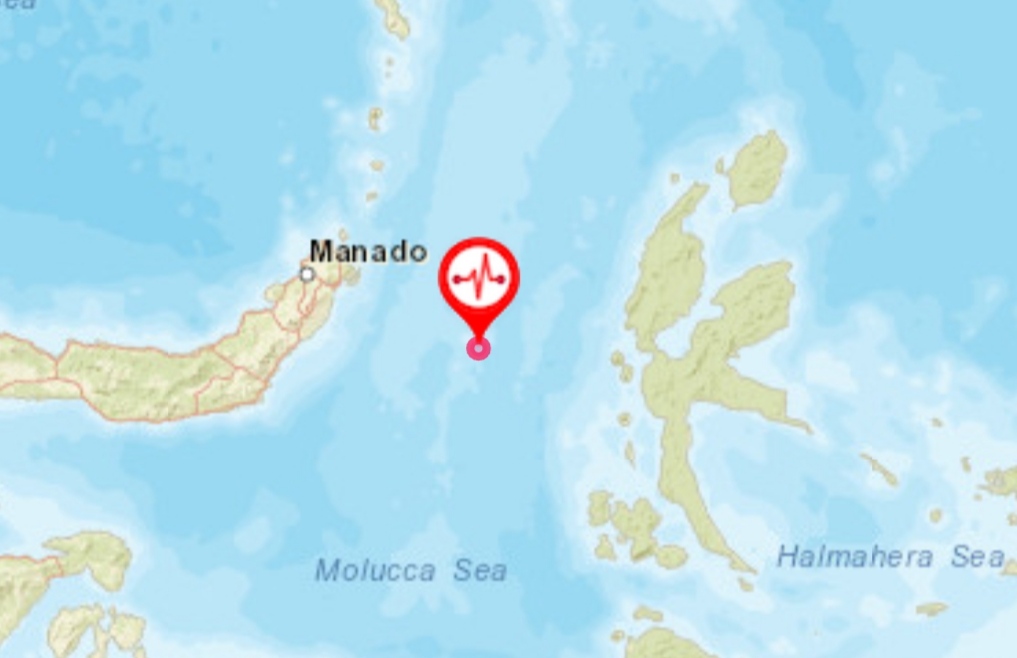 Gempa magnitudo 5,7 Guncang Ternate Malut