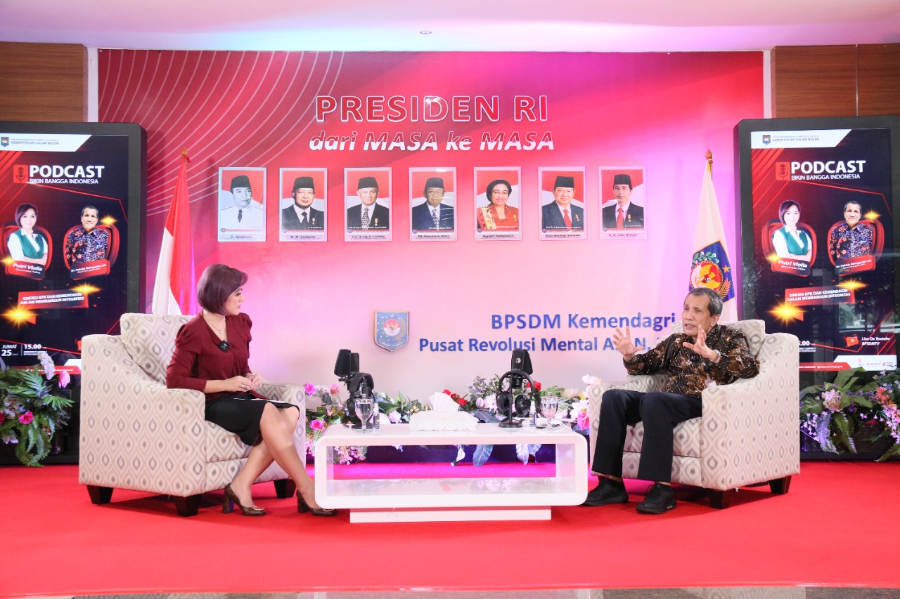Podcast BPSDM TV Bahas Strategi ASN agar Tak Korupsi