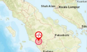 Gempa magnitudo 4,8 Guncang Talu Pasaman Barat