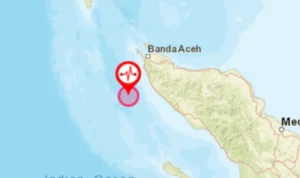 Gempa magnitudo 59 Guncang Calang Aceh Jaya