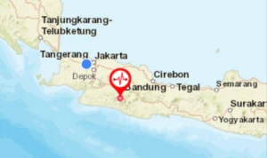 Gempa magnitudo 2,5 Guncang Bandung