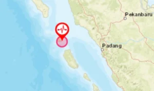 Gempa Susulan magnitudo 5,4 Guncang  Nias Selatan