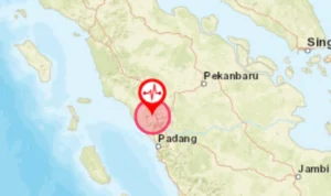 Gempa  Magnitudo 3,5 Guncang Bukit Tinggi