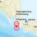 Gempa  Magnitudo 4,3 Guncang Sumur Banten