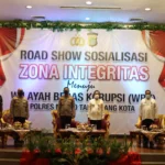 Road Show Zona Integritas Polres Metro Tangerang Kota Sasar 3 Kecamatan