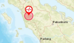 Gempa  Magnitudo 4,6 Guncang Padang Sidempuan