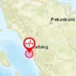 Gempa Magnitudo 4,4 Guncang  Padang