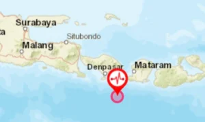 Hari ini Gempa Magnitudo 5,8 Guncang Bali
