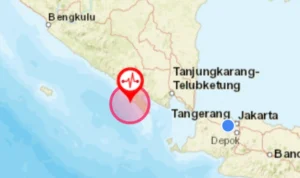 Gempa  Magnitudo 4,9 Guncang Tanggamus